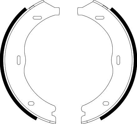 HELLA PAGID 8DA355050-561 | El Fren Balatası. W639-447. Yaysız.