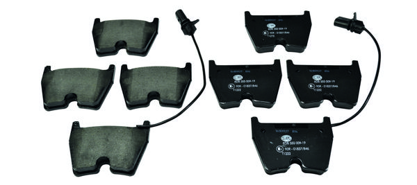 HELLA PAGID 8DB355009-191 | Ön Fren Balatası. A6 24,37 Quattro