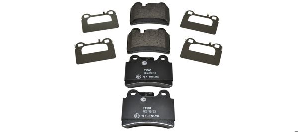 HELLA PAGID 8DB355011-861 | Arka Fren Balatası. Q7-Touareg 02 > 10