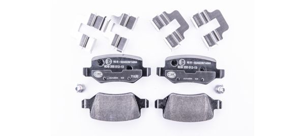 HELLA PAGID 8DB355012-131 | Arka Fren Balatası. W168-169-245-414.