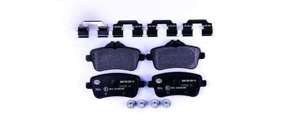 HELLA PAGID 8DB355020-161 | Fren Balatası Arka W166