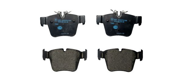 HELLA PAGID 8DB355024-991 | Arka Fren Balatası. W253.