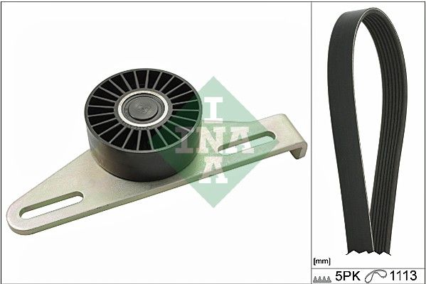 INA 529014510 | Kanallı Kayış Seti Klimasız Clio II Kangoo Logan Symbol 1.4 E7j K7j 1.6 K7m