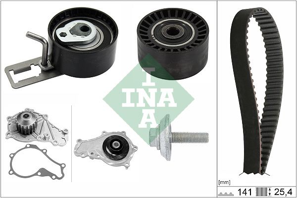 INA 530057830 | Triger Tk + Devirdaim 09 > 207-308-508-3008-Prt-Brl-C3-C4-Fcs-Fıe 1.6Hdi (Aof-75)