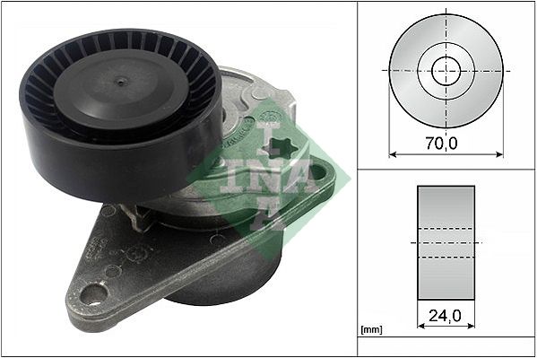 INA 534010310 | V Kayışı Gergi Bilyasi Volvo (S40 / S70 / S60 / S80 / V70 / Xc70 / Xc90 (Benzinli) (99-14) Oem