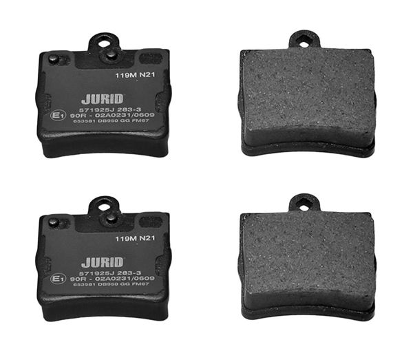 JURID 571925J | Fren Balatası 203 / 210 / 209 Arka Tek Pimli