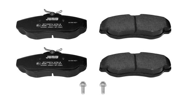 JURID 571937J | Fren Balatası R.Rover2 / Discovery II 2.5 Td5 Ön