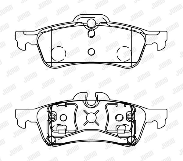 JURID 573056J | Fren Balatası Mini Cooper Arka R 50 / 52 / 53