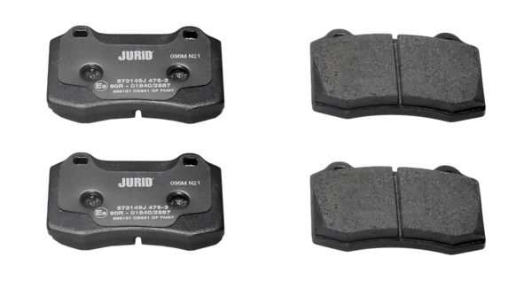 JURID 573149J | Fren Balatası Volvo S60 I / V70 II 2.5T