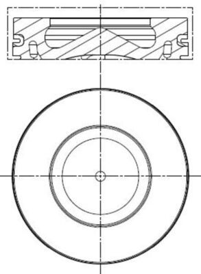 MAHLE 081PI00100002 | Piston Segman 0,50mm BMW (N47, 84,50mm, Euro 4) E81 E82 E87 E88 E90 E92 E93 E60 E83 | 4 Adet