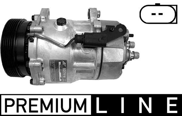 MAHLE ACP1031000P | / Klima Kompresörü (VW: Caddy III-T5 1.6 1.9 TDI 2.0 Sdı Multıvan V 03-15) 8Fk351127-481