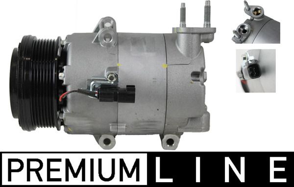 MAHLE ACP547000P | / Klima Kompresörü (Premıum Line) Oem Ürün (Ford:Transit V363 14 -) 8Fk351006-221