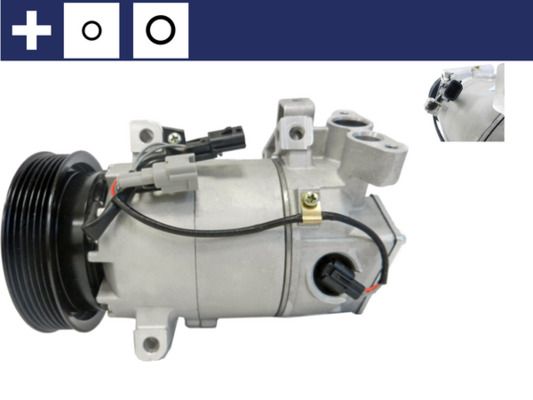 MAHLE ACP606000S | A / C Compressorrenault Clio IV 1.5 DCI