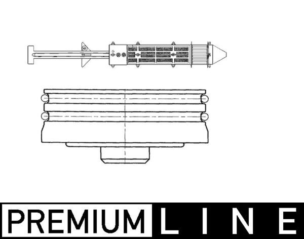 MAHLE AD190000P | Filter-Drier And Accumulatorvw Sharan / Ford Galaxy / Sea