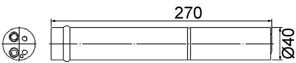 MAHLE AD96000S | Kurutucu Filtre