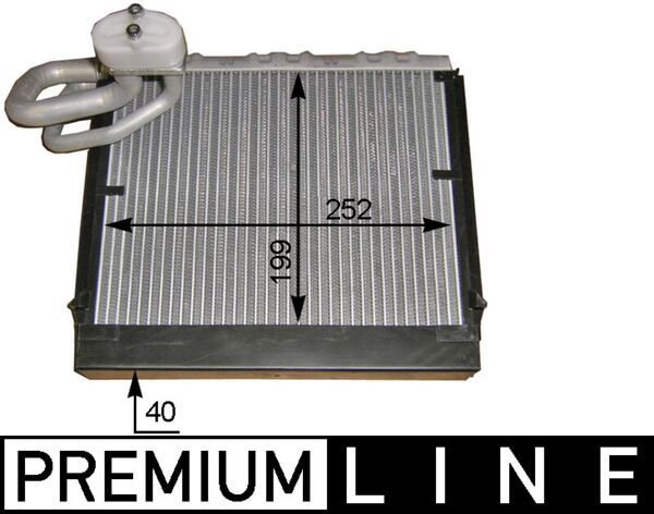 MAHLE AE106000P | Evaporator 06-Crafter-Sprinter 2.5Tdi