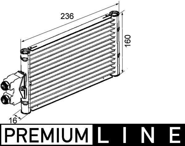 MAHLE CLC74000P | Yağ Radyatörü W211 / W220 / W221
