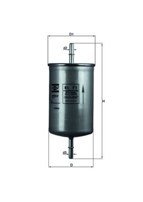 MAHLE KL71 | Yakıt Filtresi