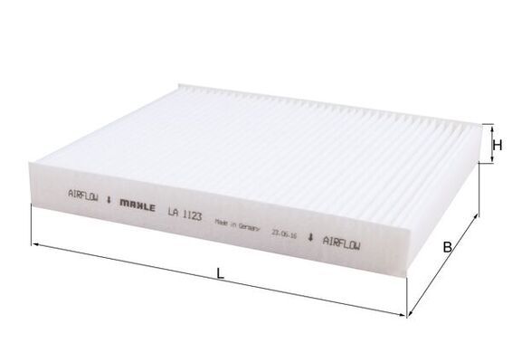 MAHLE LA1123 | Polen Filtresi Astra.K-Insignia.B-Mokka