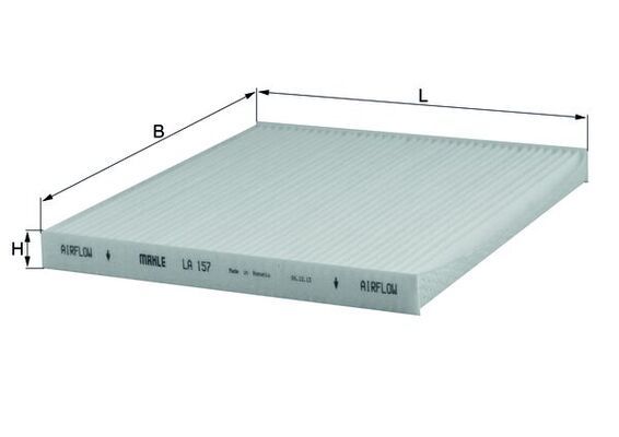 MAHLE LA157 | Polen Filtresi 02-Corolla-Avensis Vvt-I