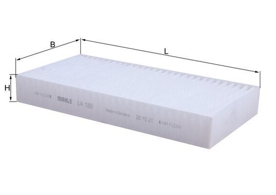 MAHLE LA180 | Polen Filtresi