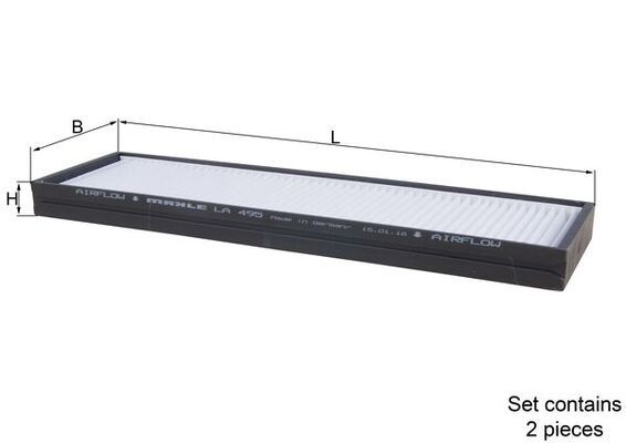 MAHLE LA495-S | Polen Filtresi