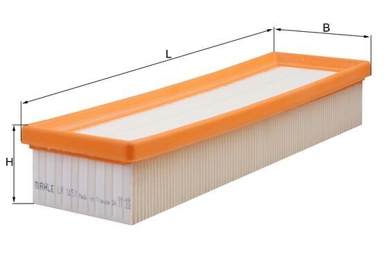 MAHLE LX1451 | Hava Filtresi