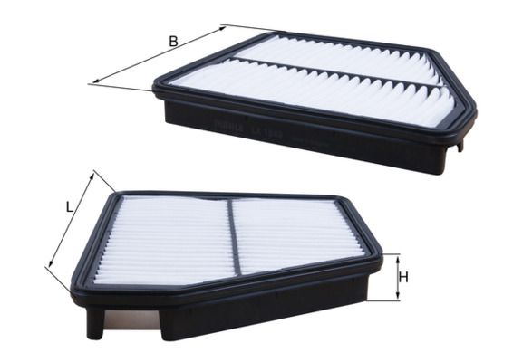 MAHLE LX1840 | Hava Filtresi