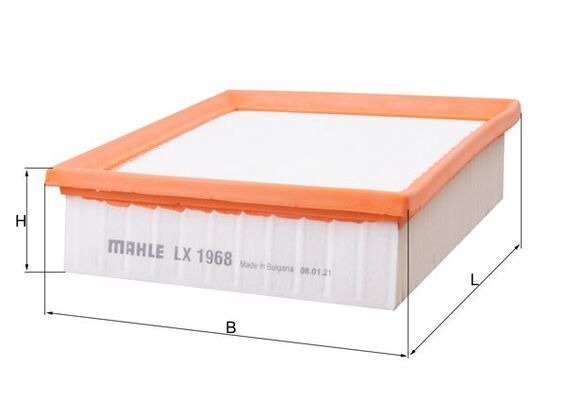 MAHLE LX1968 | Hava Filtresi 15-Corsa.E