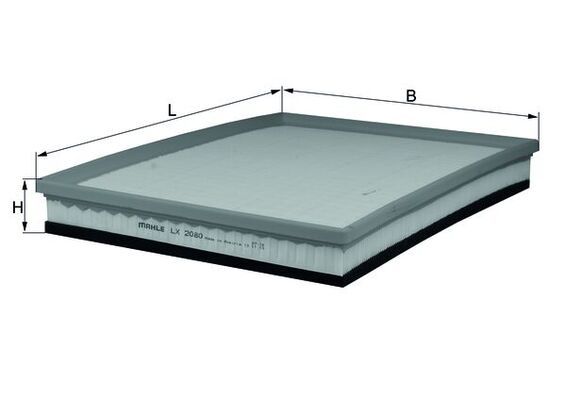 MAHLE LX2080 | Hava Filtresi