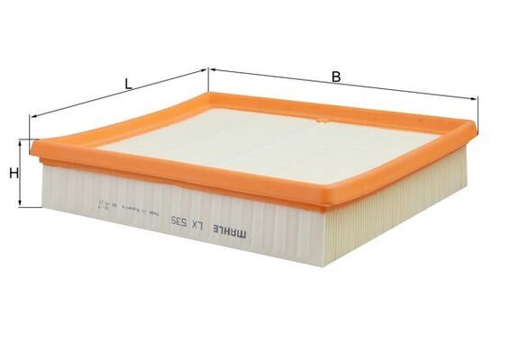 MAHLE LX539 | Hava Filtresi
