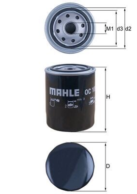 MAHLE OC105 | Yağ Filtresi Calıfornıa T4 Camper (7Dj, 7Dk, 70J) 96-032.5 TDI 45048 Lt 28-35 I Minibüs / Otobüs (281-363) 75-962.4 D 2.4 D 2.4 TD Lt 28-35 I Panelvan / Van (281-363) 75-962.4 D 2.4 TD 2.4 D Lt 28-35 I Platform Sasi (281-363) 75-962.4 D 2.4 D 2.4 TD 2.4 TD Lt 40-55 I Panelvan / Van (291-512) 75-962.4 D 2.