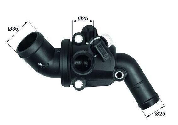 MAHLE TI1487 | / Termostat 87 C 266 169 / 245