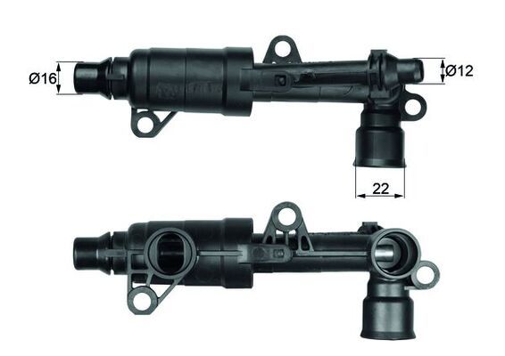 MAHLE TO1186 | Termostat 86°C 99-5-Seri (E39) 7-Seri (E38)