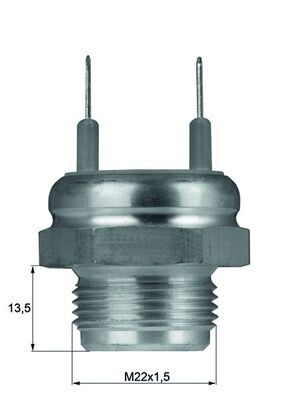 MAHLE TSW7D | Fan Müşürü 90-85C (Fiat M131 /