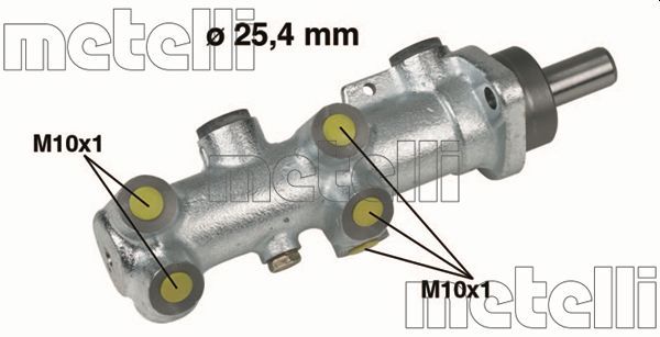 METELLİ 05-0239 | Ana Merkez Abssız 18Q (Fiat Ducato 2,8 TDI / Citroen Jumper / Peugeot Boxer)
