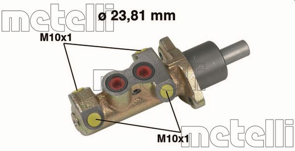 METELLİ 05.0325 | Ana Merkez ABS Sız (Fiat: Scudo I 2.0 JTD 2002-/ Citroen: Jumpy / Peugeot: Expert)