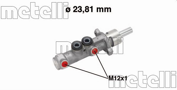 METELLİ 05-0572 | Ana Merkez Bosch Sıstem (Renault Master II 2.5 DCI 06-/ Opel Movano 2,5Cdtı 06 -)