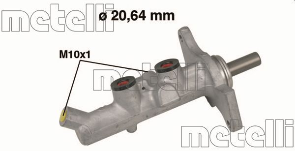 METELLİ 05-0592 | / Merkez Fren Ana-(Toyota Corolla 03 / 07 Esp Sız Araclar İçin)