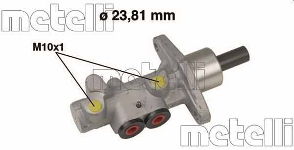 METELLİ 05-0610 | / Fren Ana Merkez + ABS (VW Lupo 1, 1.4 1.4 16V / Polo 1,0 1,3 1.4 1,7 Sdı 99-05)