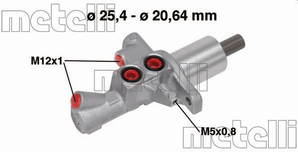 METELLİ 05-0748 | Fren Ana Merkezi Mercedes W204-W212-X204-C207