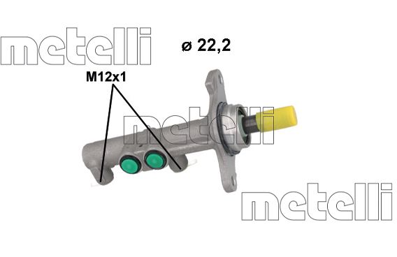 METELLİ 05-1267 | Fren Ana Merkezi Traffic III 1.6 R9m
