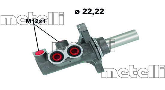 METELLİ 05-1268 | Fren Ana Merkezi Duster II