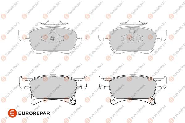 MOPAR (PSA) 1686279780 | Erp Fren Balatası Ön (15 Inç) Corsa-E 2014 > Gdb2091 (Iam)