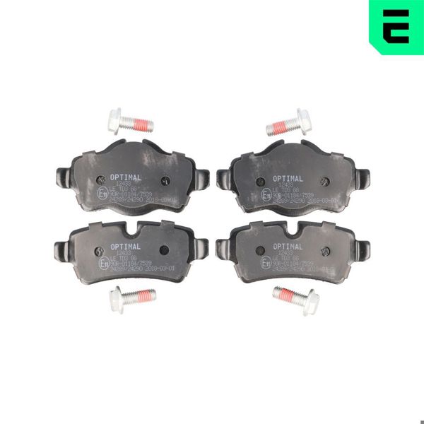 OPTIMAL BP-12433 | Fren Balatası Arka Mini Cooper R55-R56-R57-R58-R59