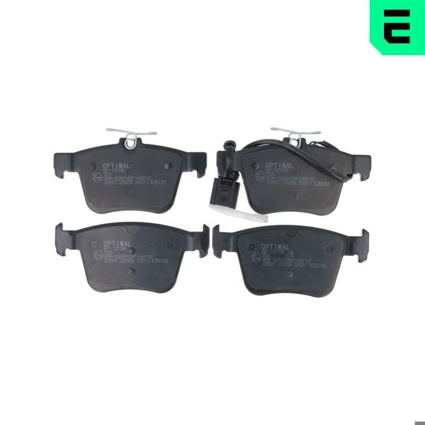 OPTIMAL BP-12738 | Fren Balata Arka 17-Aı.A3-Q3 Quattro