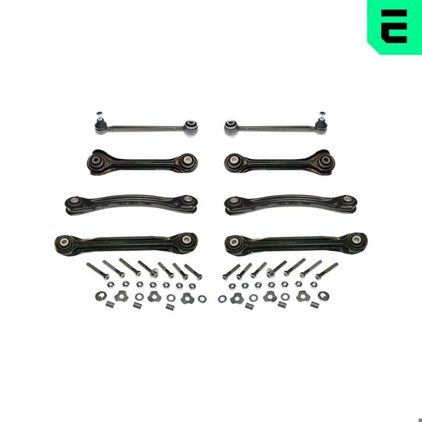 OPTIMAL G8-541 | Bugı Kolu Mercedes 124 / 201 / 202 / 210 Set Komple Saplamalı