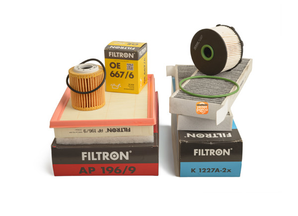 Peugeot 208 1.5 Bluehdi Periyodik Yağ Bakım Filtresi Seti Karbonlu Polen Filtron Marka