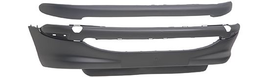 PHIRA 206-98201 | Ön Tampon Sıssız Sport Tampon Bandlı Komple Siyah P206 98 >