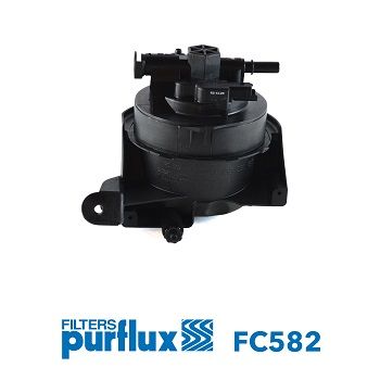 PURFLUX FC582 | Mazot Filtresi 307 05-308 407 607 / C4 C5 / Cmax Focus 05-S-Max 2.0 TDCI 2.0 HDI Komple
